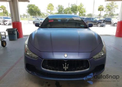 2016 Maserati Ghibli from USA, damaged, VIN ZAM57XSA1G1175647
